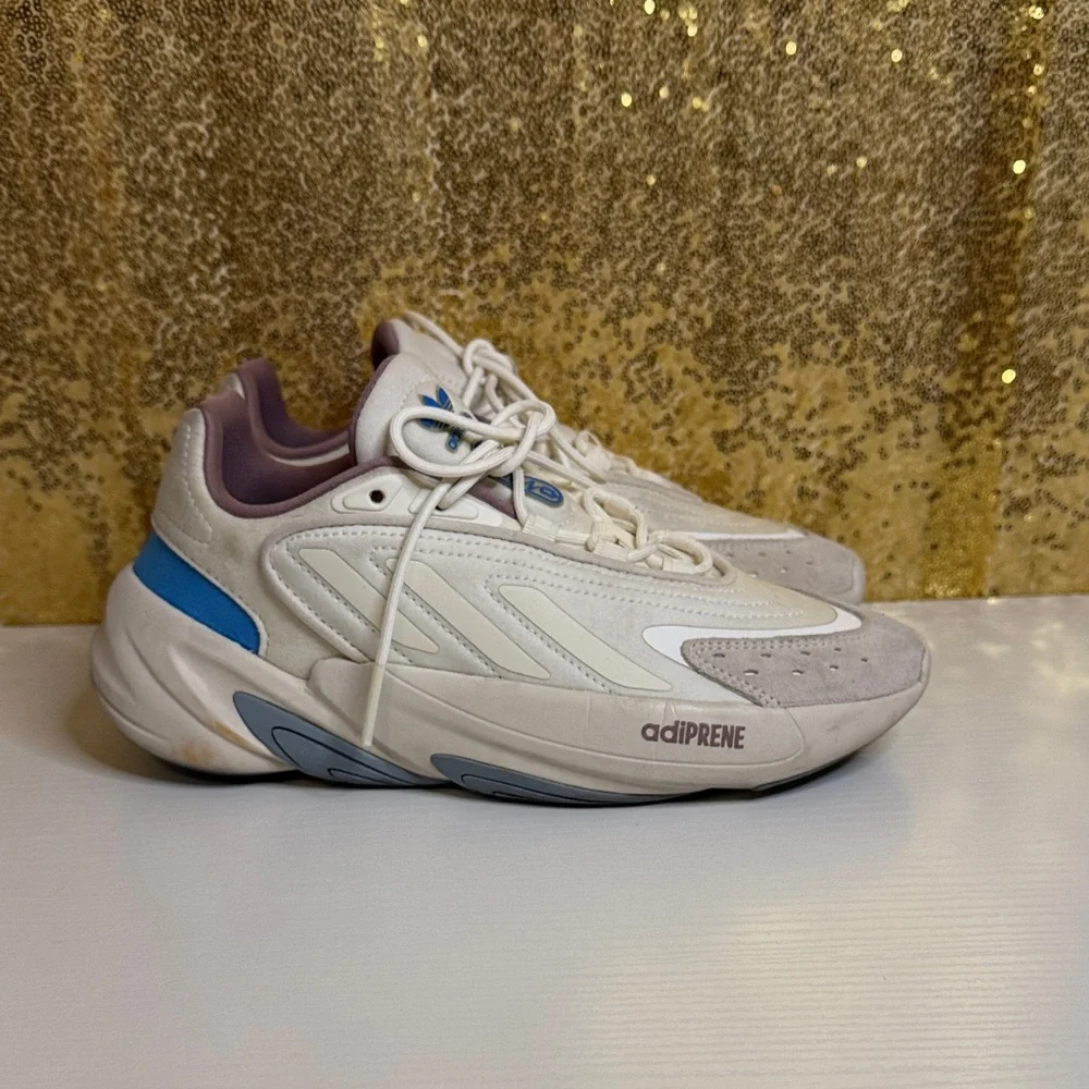adidas Ozelia Women's Sneakers in White and Blue
